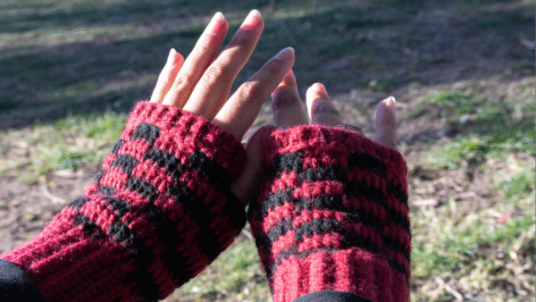 Guantes Tramados