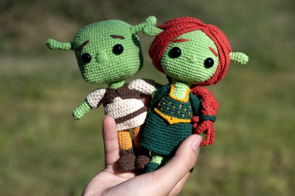 Amigurumi de Shrek